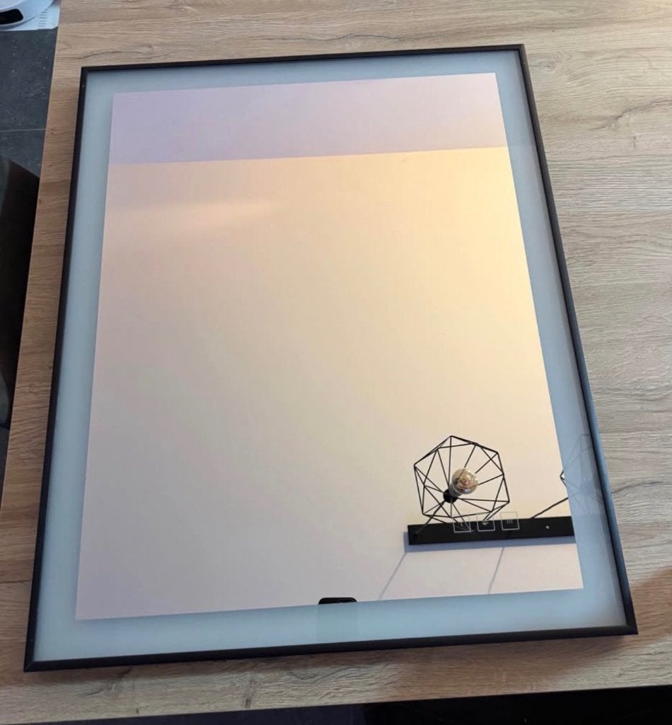 Miroir Led salle de bain, Moins de 25 cm, Moins de 100 cm, Comme neuf, Enlèvement