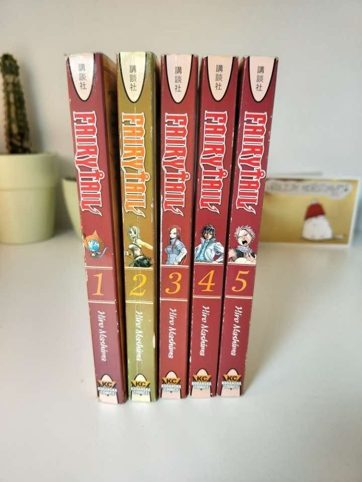Fairytail - Volumes 1-5, Boeken, Strips | Comics, Meerdere comics, Ophalen of Verzenden, Zo goed als nieuw, Europa
