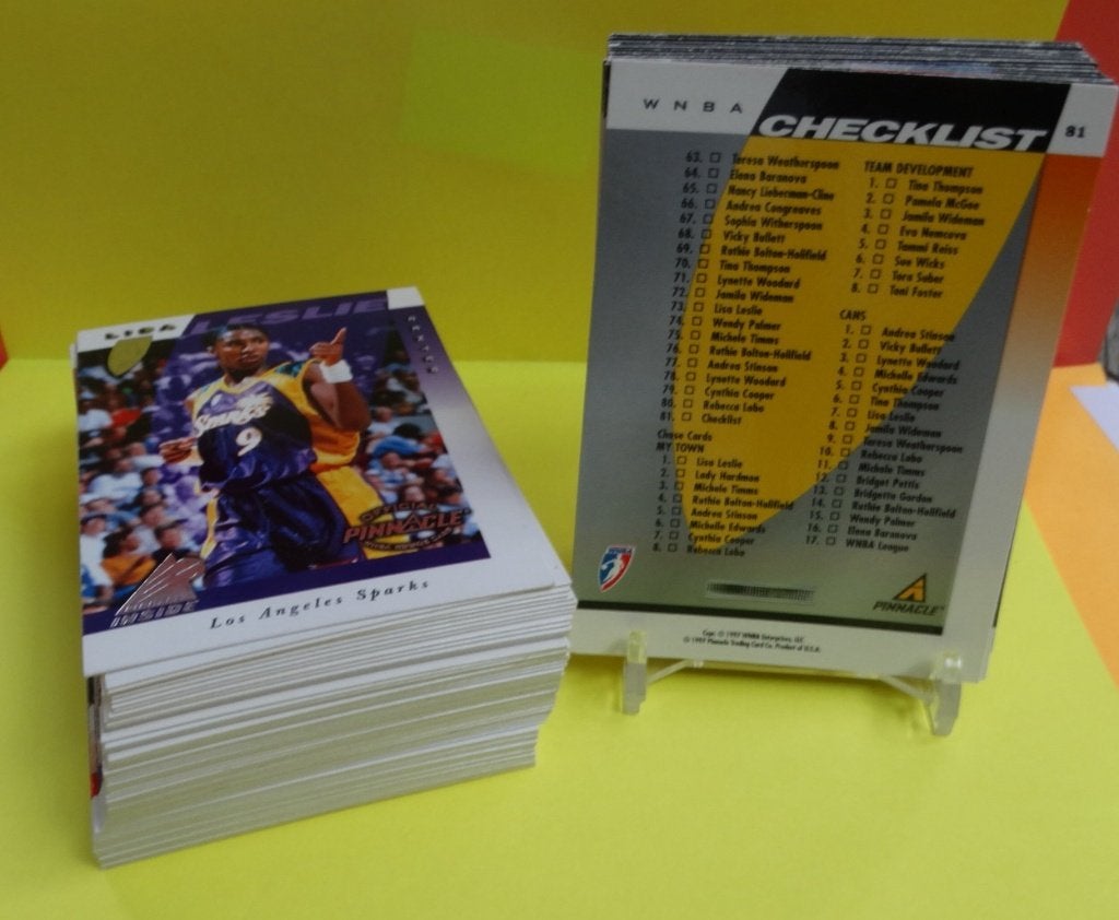 1997 Pinnacle Inside WNBA complete first ever - ALL ROOKIES, Envoi, Comme neuf, Plusieurs images