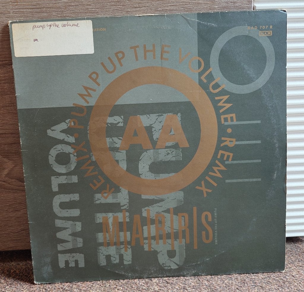 M|A|R|R|S – Pump Up The Volume (Remix)(Vinyl), Gebruikt, Verzenden, 1980 - 1989, 12 inch