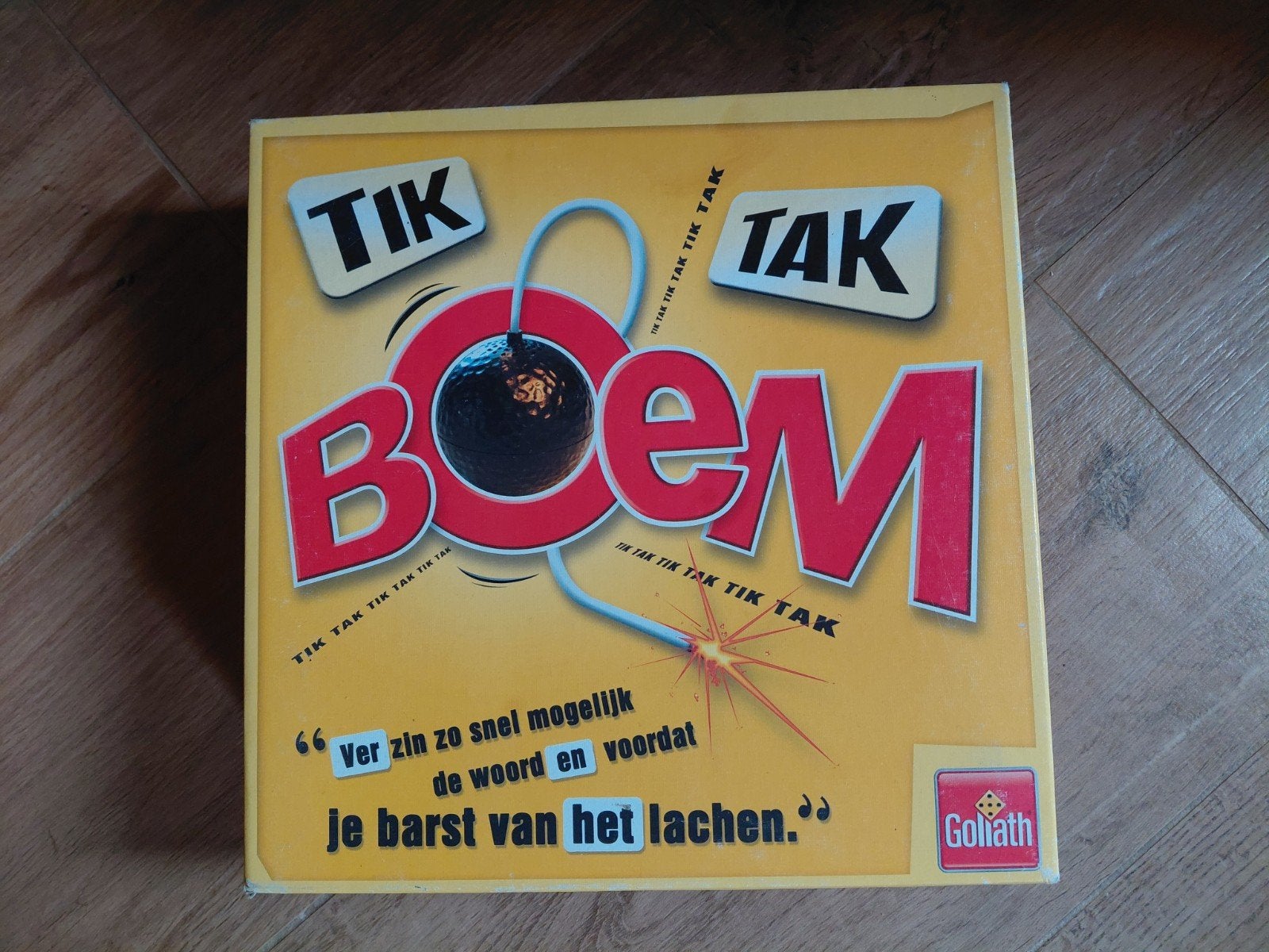 tik tak boem gezelschapspel, Hobby en Vrije tijd, Ophalen of Verzenden