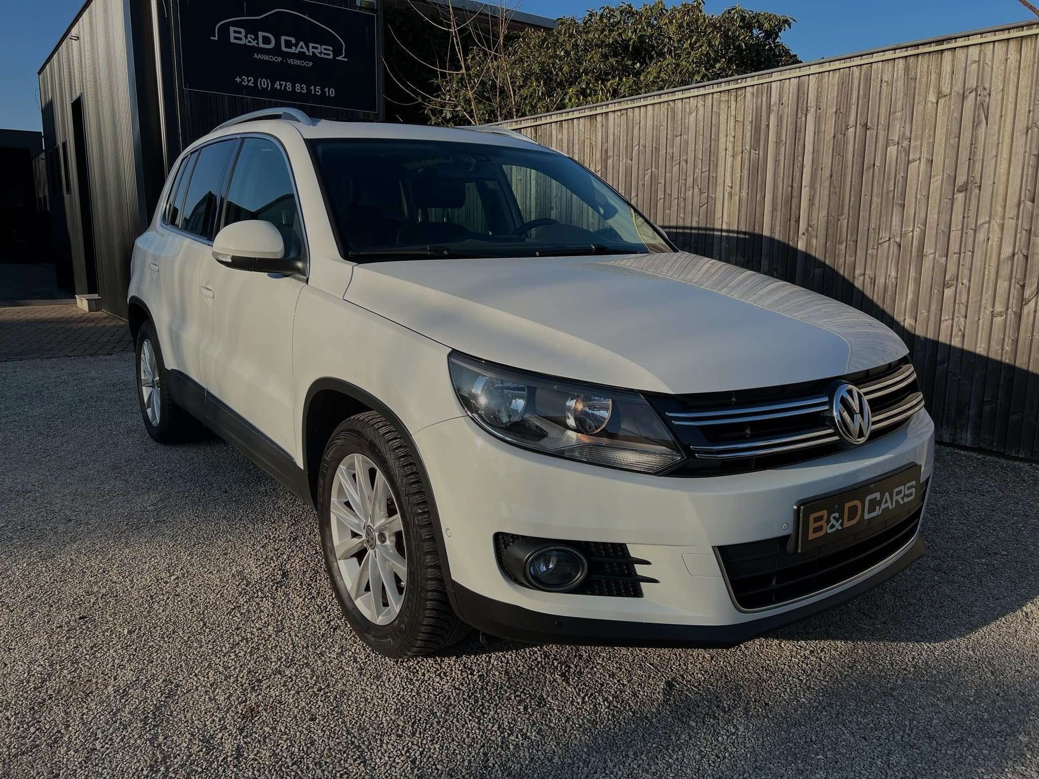 Volks­wa­gen Tigu­an 2.0 CR TDi Sport LEDER/ZETELVERW/PAN, Auto's, Euro 5, Gebruikt, Zwart, 1 kg