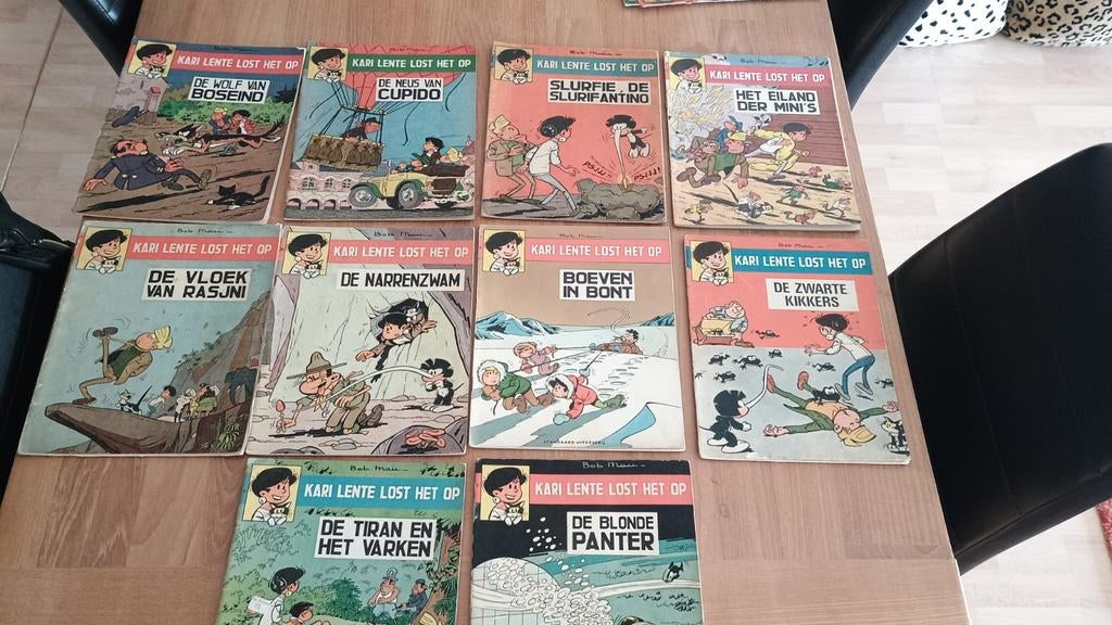 Kari Lente 10 albums, Boeken, Ophalen of Verzenden