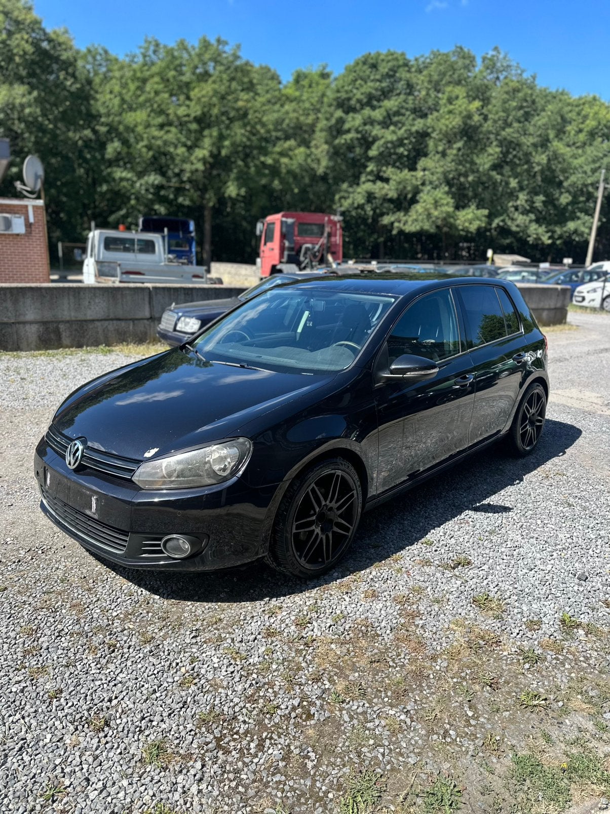 Volkswagen Golf 1.6TDI GEKEURD, Auto's, Voorwielaandrijving, Euro 5, Stof, Zwart