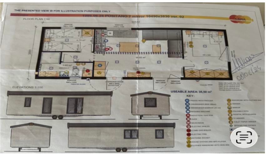 Nieuwe ongebruikte stacaravan, Jusqu'à 6