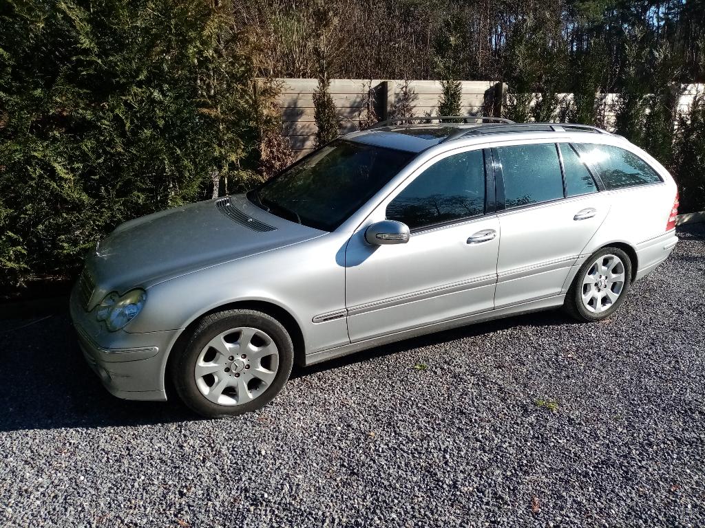 MERCEDES C200 CDI BREAK elegance, Auto's, Mercedes-Benz, 90 kW, Zwart, 5 deurs, Particulier