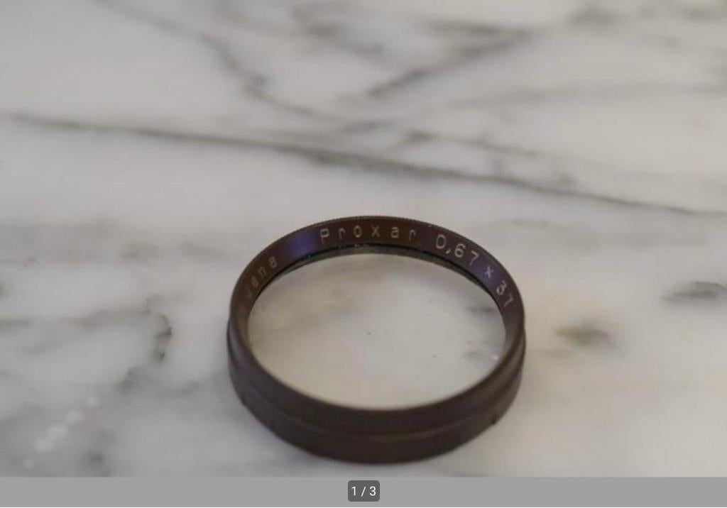 Objectif de conversion Carl Zeiss Jena Proxar 0,67 X 37, Enlèvement ou Envoi, Comme neuf, Autres types