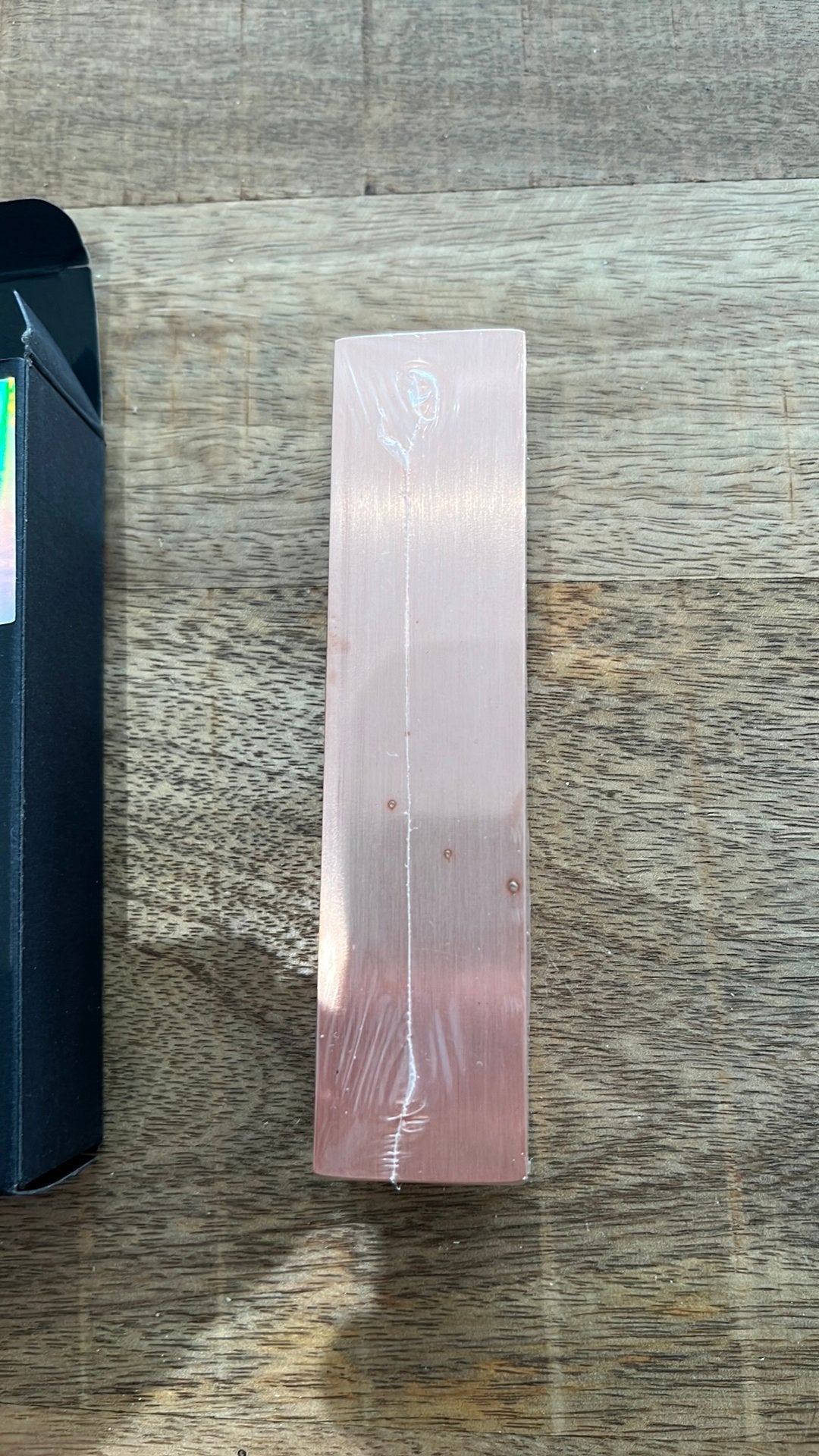 Lingot 1 kg cuivre 999. Thermofilme, Enlèvement ou Envoi, Cuivre