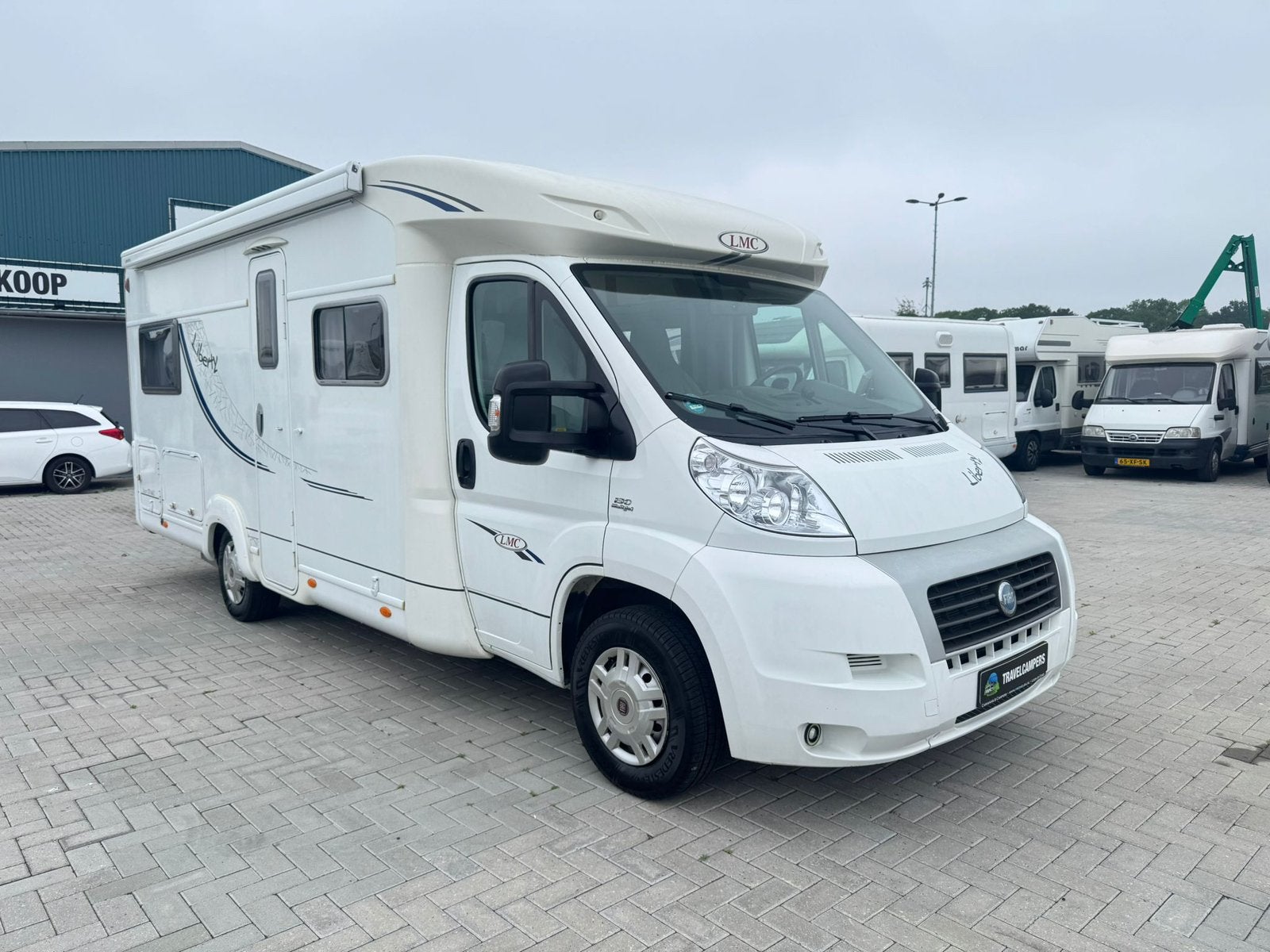 LMC Liberty Ti 662 | Fiat Ducato 2.3 Multijet | 4 personen, Caravans en Kamperen, Mobilhomes, Bedrijf, tot en met 4, Half-integraal
