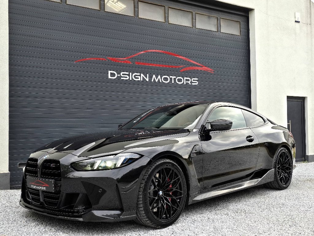 BMW M4 COMPETITION 3.0 XAS (530pk) M PERF 2024 38.992km FULL, Auto's, BMW, Automaat, 2993 cc, Zwart, Vierwielaandrijving