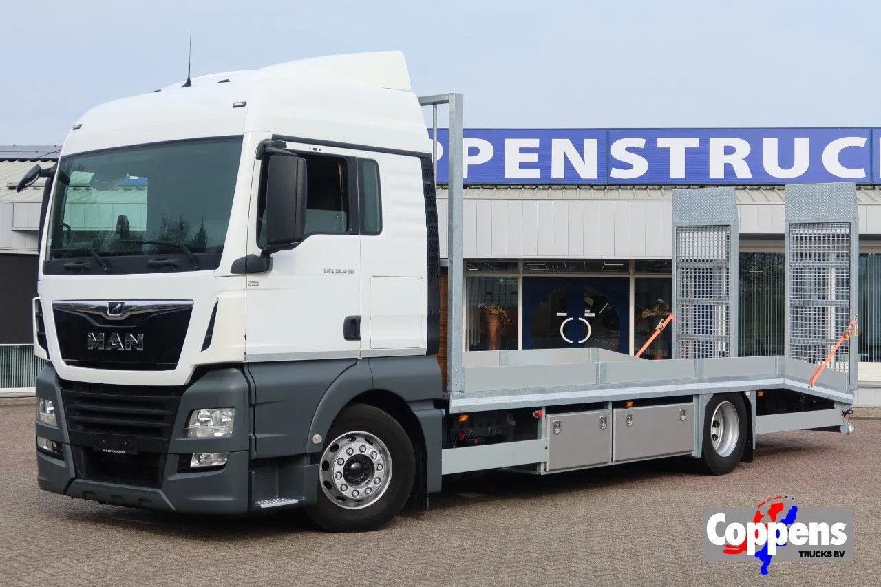 MAN TGX 18.340 Oprijwagen 4x2, Automaat, MAN, Wit, Bedrijf