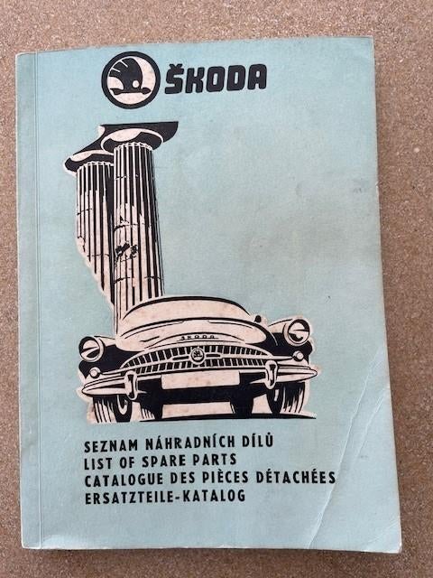 catalogue > Pièces > SKODA OCTAVIA - pièces de voiture 1959, Enlèvement ou Envoi, Utilisé, Voitures