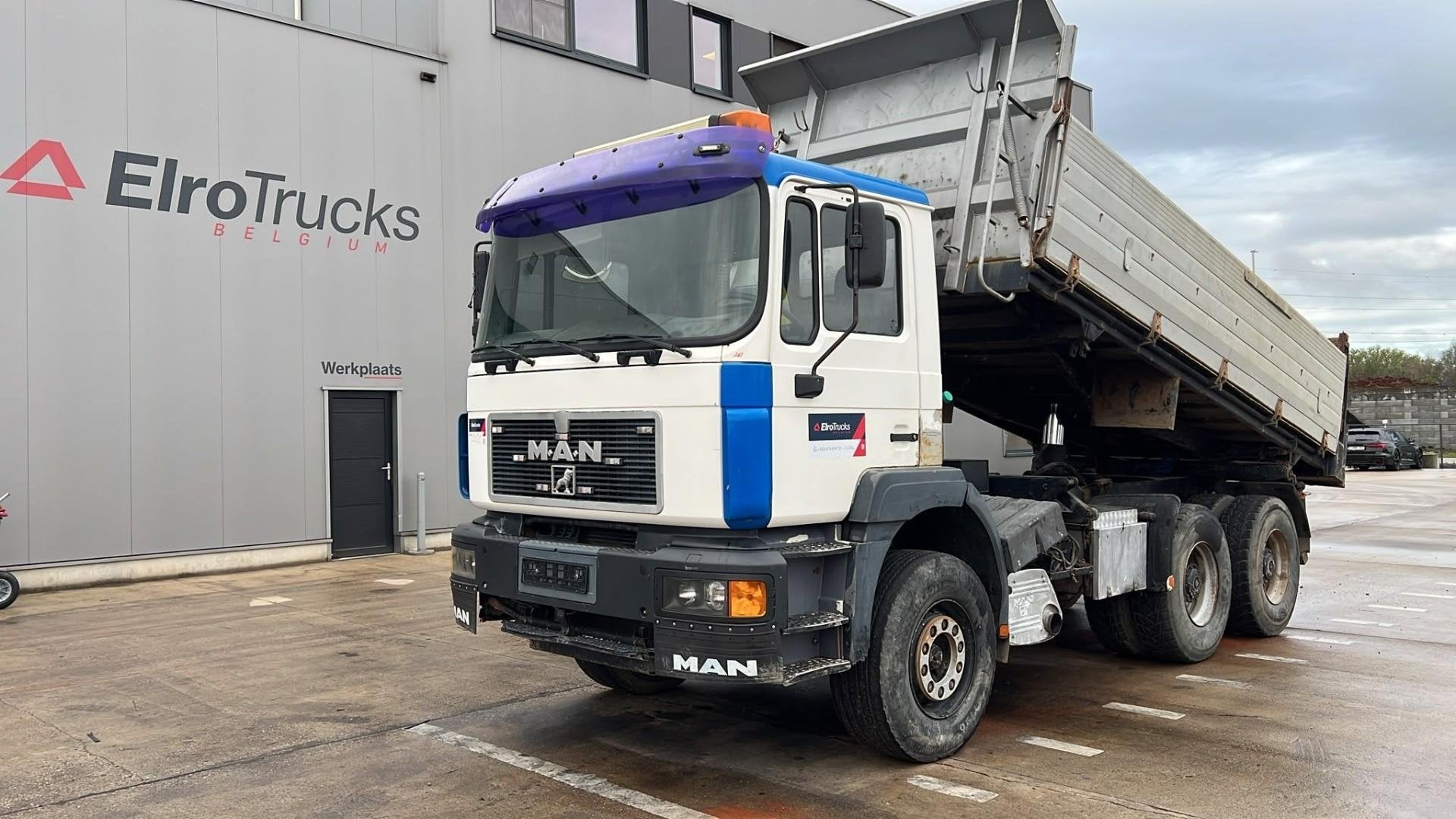 MAN 33.463 (STEEL SUSP / CLEAN TRUCK / GOOD TYRES / 6 CYLIND, Auto's, Euro 2, Achterwielaandrijving, 460 pk, Overige kleuren