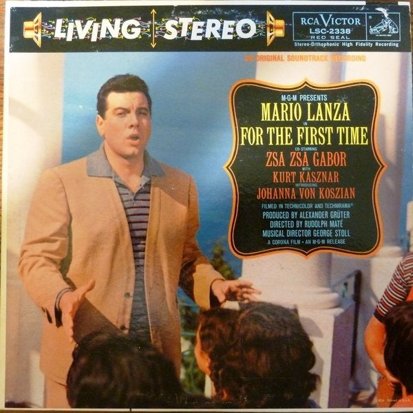 Mario Lanza - For the first time, Ophalen of Verzenden, LP