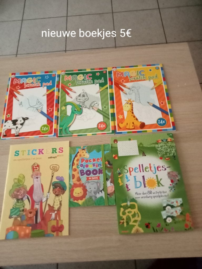 Boekjes kinderen, Enlèvement, Neuf