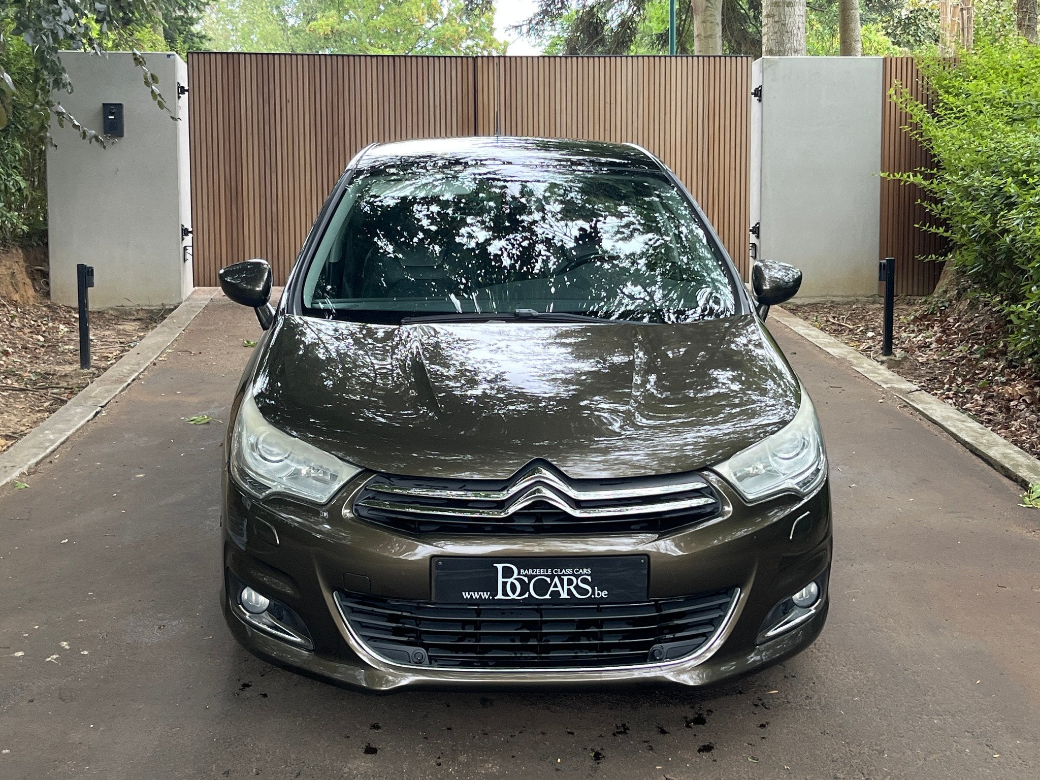 Citroën C4 1.6HDI Xenon-Navi-Pano-Verw.Leer-BT-Pdc-15", Autos, Cuir, Entreprise, Carnet d'entretien, Noir