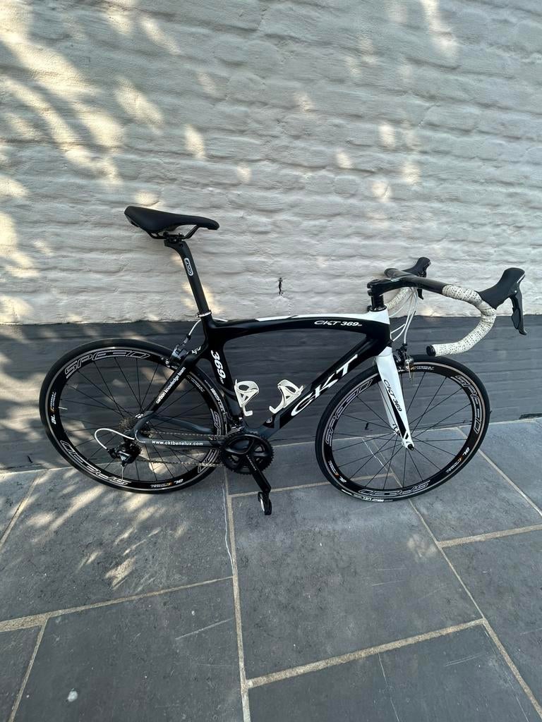 CKT 369 Full Carbon – Ultegra – Hoge Velgen – Maat L, Fietsen en Brommers, Fietsen | Racefietsen, Gebruikt, Carbon, Meer dan 20 versnellingen