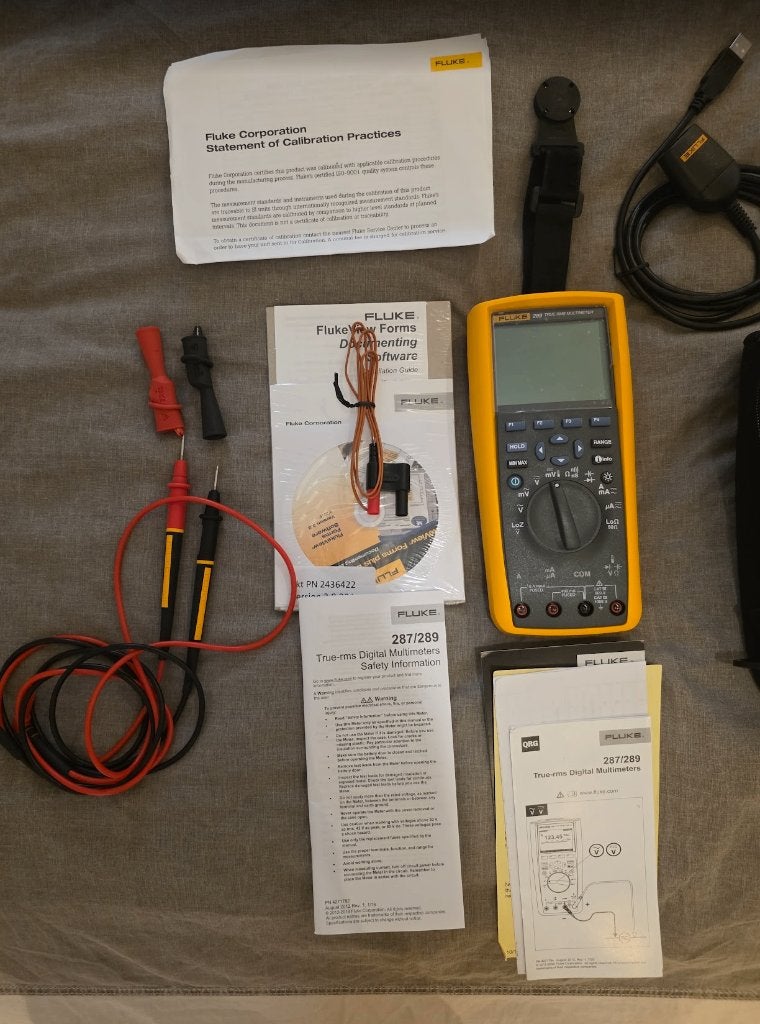 Fluke 289 RMS, Bricolage & Construction, Instruments de mesure, Neuf, Multimètre, Enlèvement
