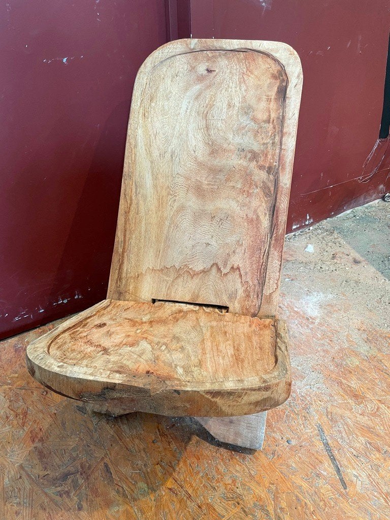 Chaise à palabre africaine @ OXFAM Solidarité, Enlèvement