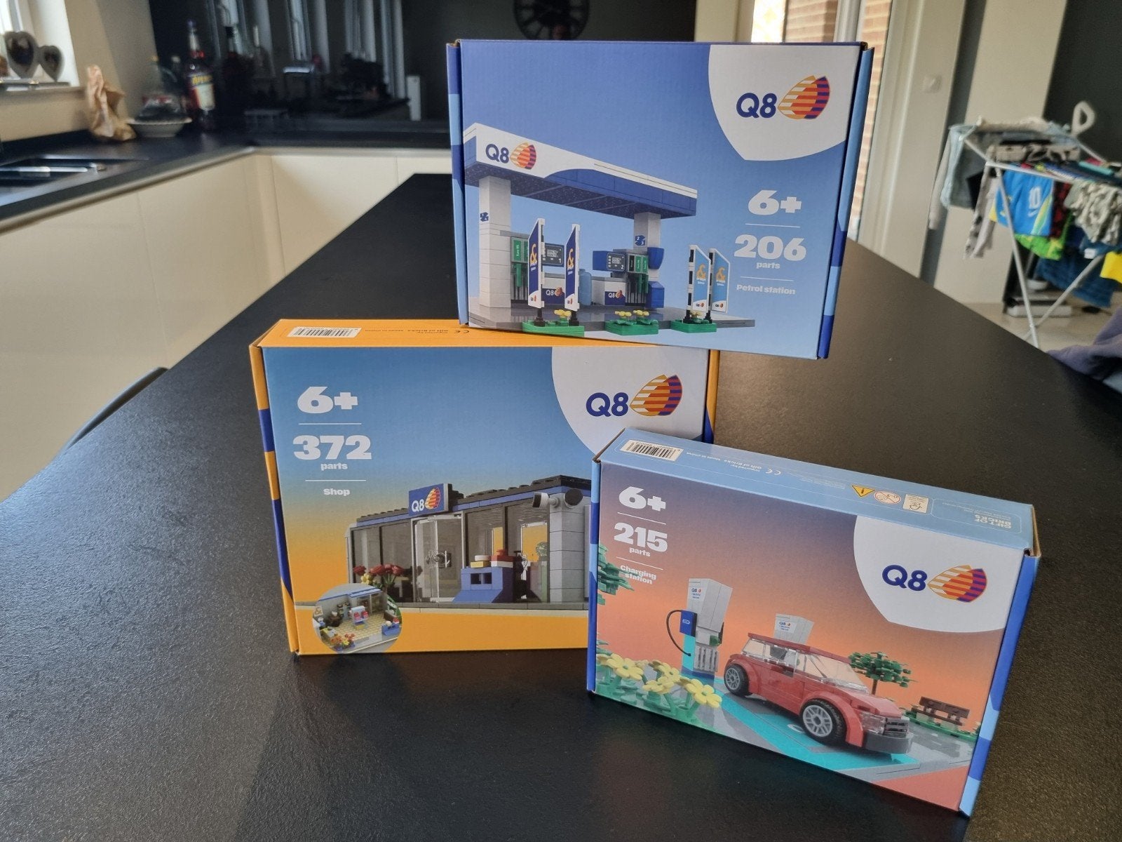 LEGO Q8 collection, Enlèvement, Lego