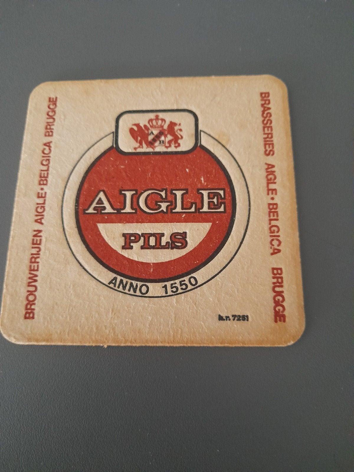 bierviltje aigle pils, Ophalen of Verzenden