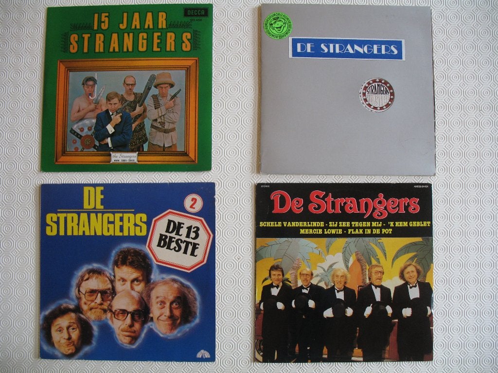 De Strangers, 4 goeie lp's,, Cd's en Dvd's, Vinyl | Nederlandstalig, Ophalen of Verzenden, LP