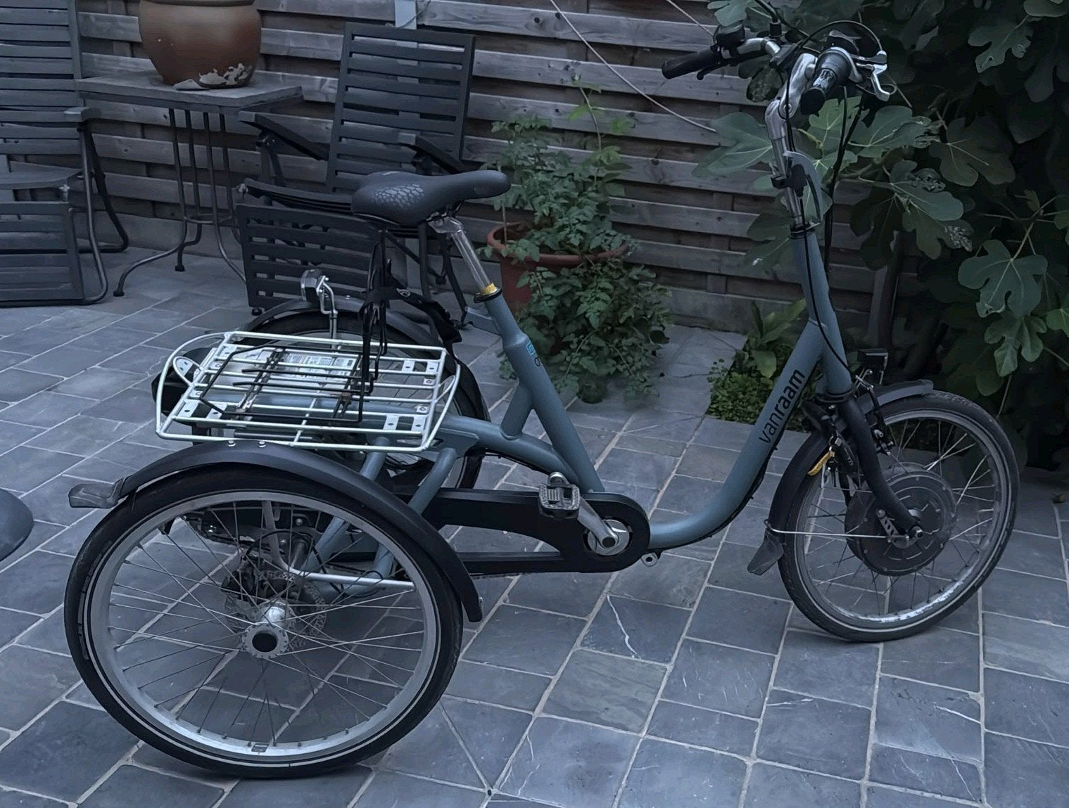 zorgfiets van Raam Maxi comfort, Fietsen en Brommers, Ophalen, Gebruikt, Schijfrem, Van Raam
