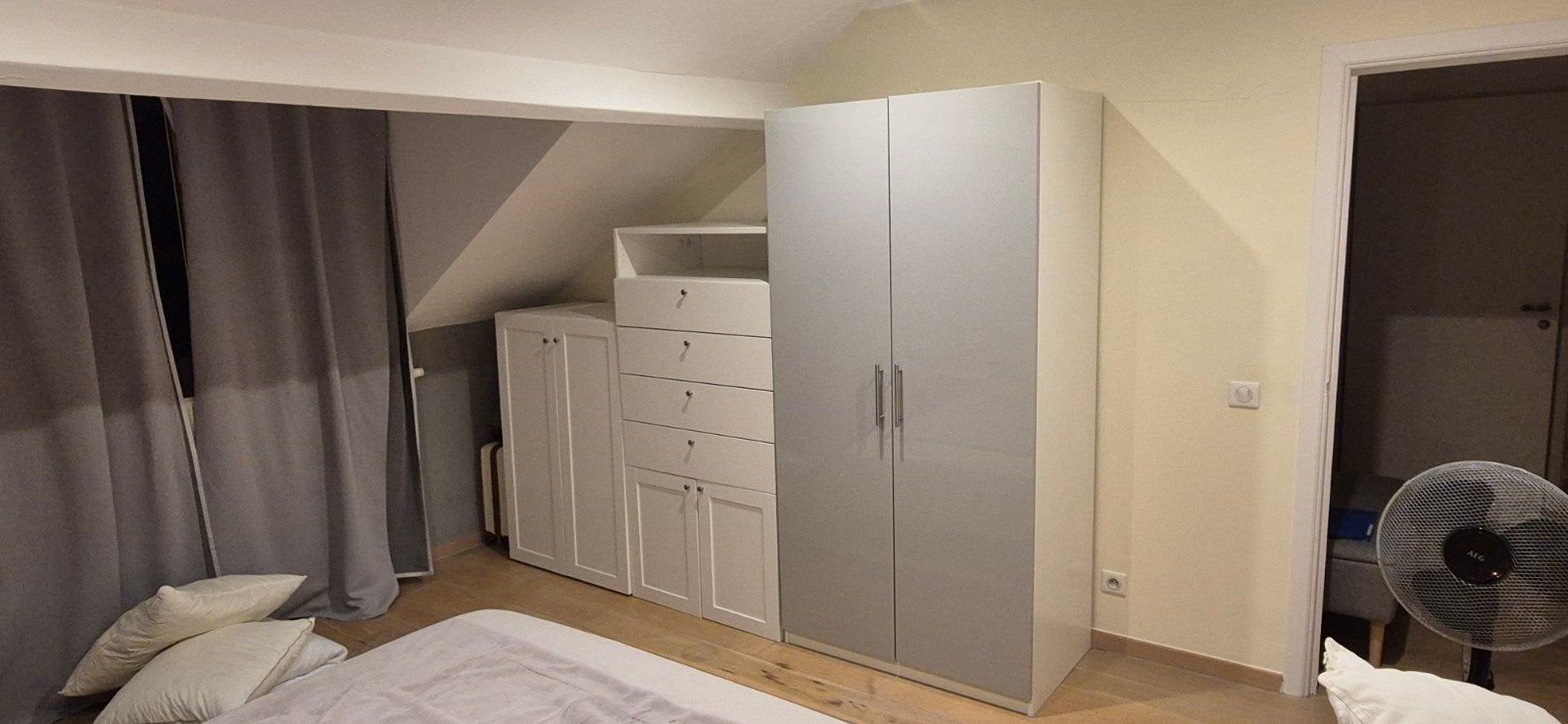 rangements ikea PAX et Platsa, Enlèvement