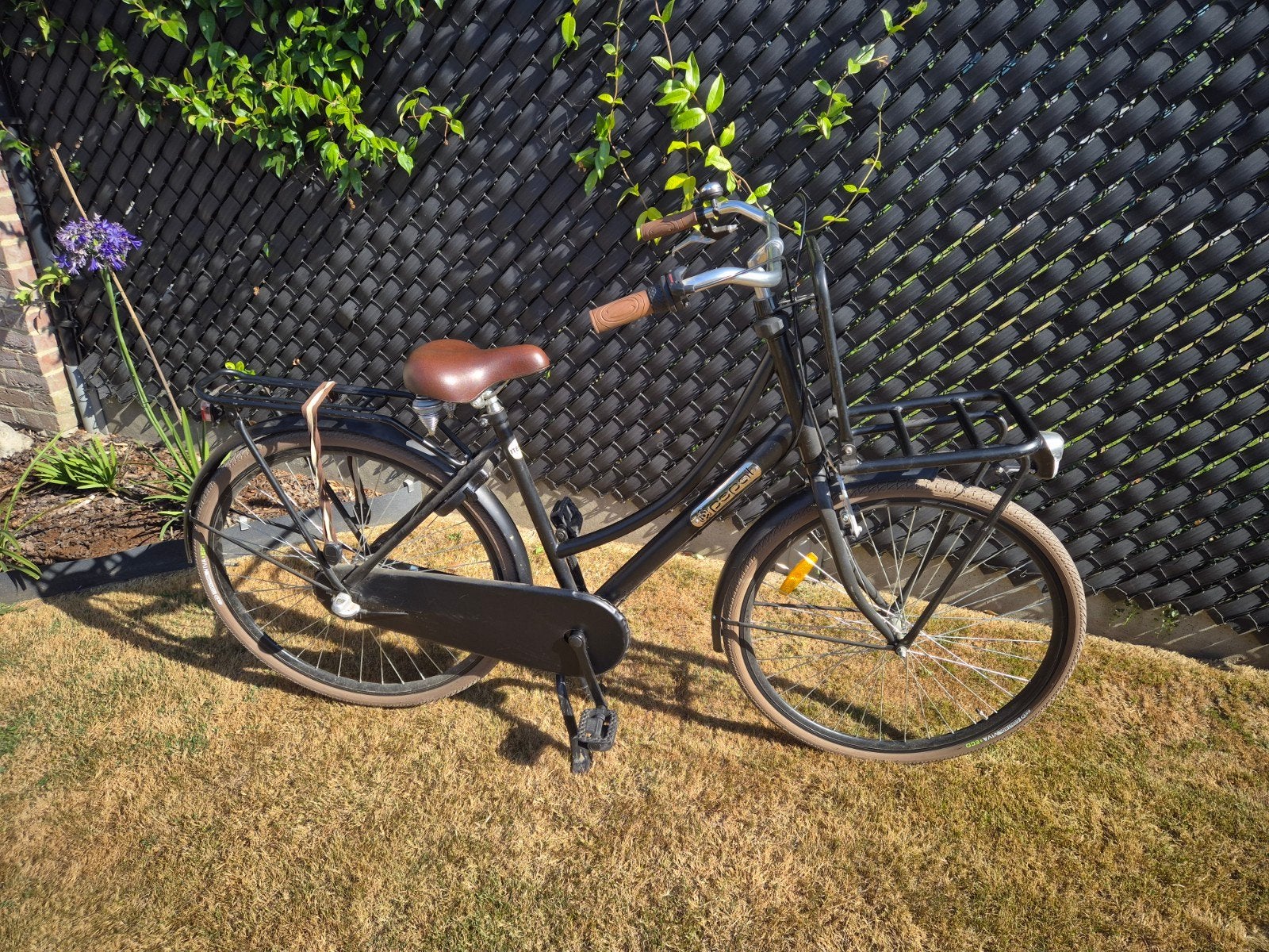 hollandse fiets framemaat 50 cm, Fietsen en Brommers, Fietsen | Dames | Moederfietsen, Ophalen, Terugtraprem