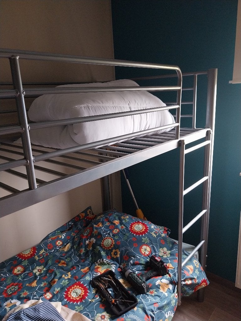 Stapelbed, Ophalen, Zo goed als nieuw, Tweepersoons, Stapelbed