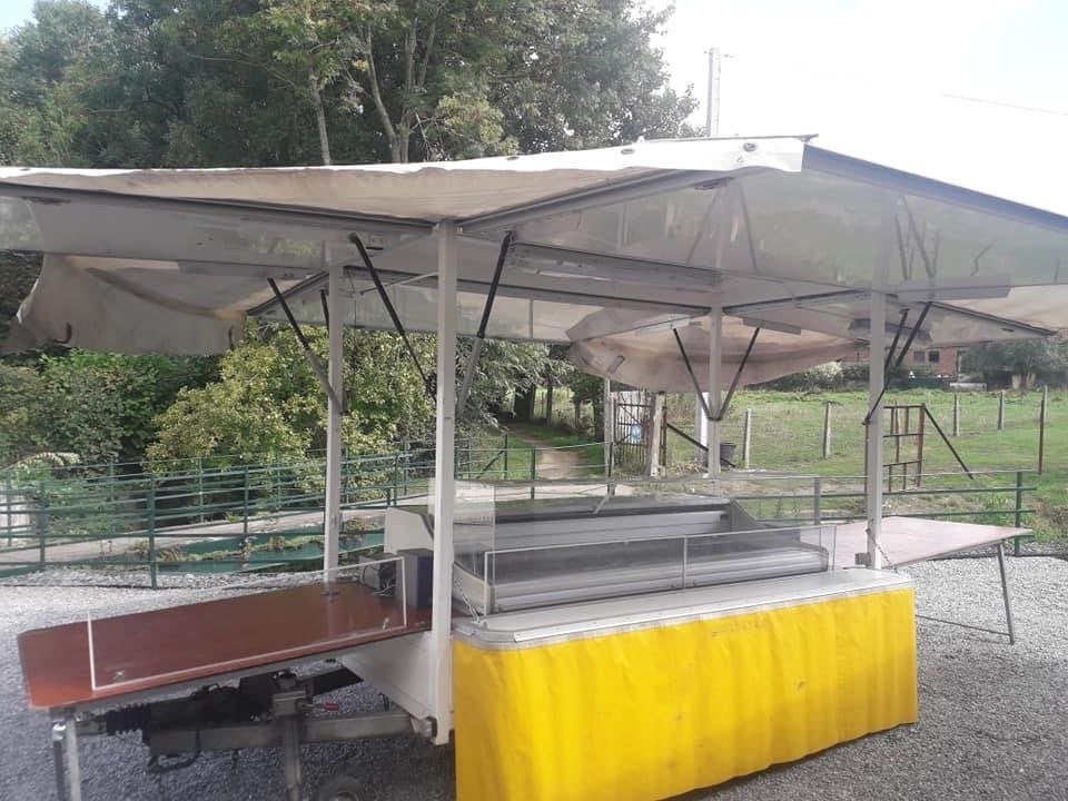Remorque comptoir frigo, Enlèvement, Utilisé, Refroidissement et Congélation