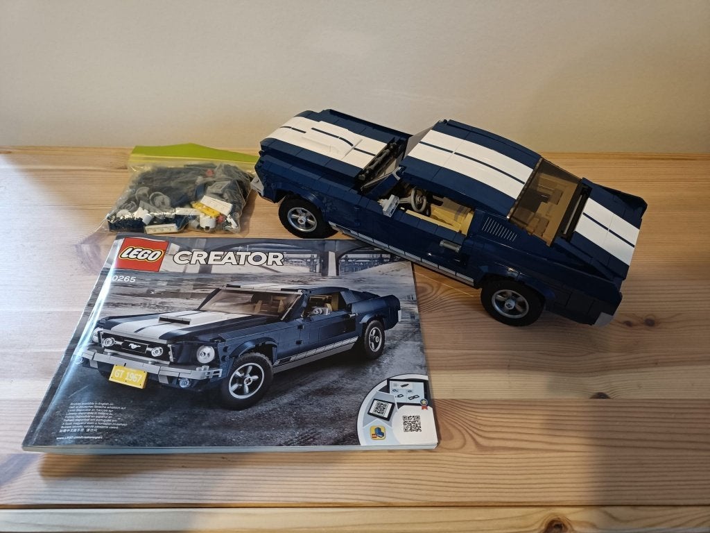 Lego 10265 - Ford Mustang, Kinderen en Baby's, Speelgoed | Duplo en Lego, Ophalen of Verzenden, Zo goed als nieuw, Compleet, Lego