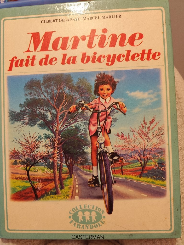 Martine à bicyclette ( vintage), Livres, Enlèvement ou Envoi, Gilbert Delahaye / Marcel Marlier, Utilisé, Contes (de fées)