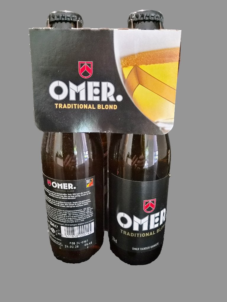 4 bakken bier: Westmalle - Omer - Tongerlo - Kapittel, Ophalen, Gebruikt, Flesje(s), Overige merken