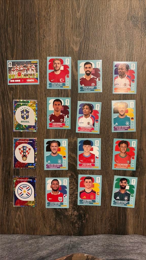 FIFA World cup 2026 panini kaarten, Enlèvement, Comme neuf