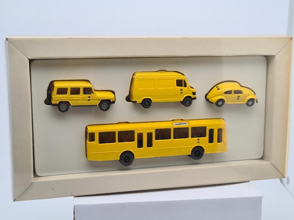 Wiking 1/87 HO - Museum Set 1991 post, Verzenden, Zo goed als nieuw, Bus of Vrachtwagen, Wiking