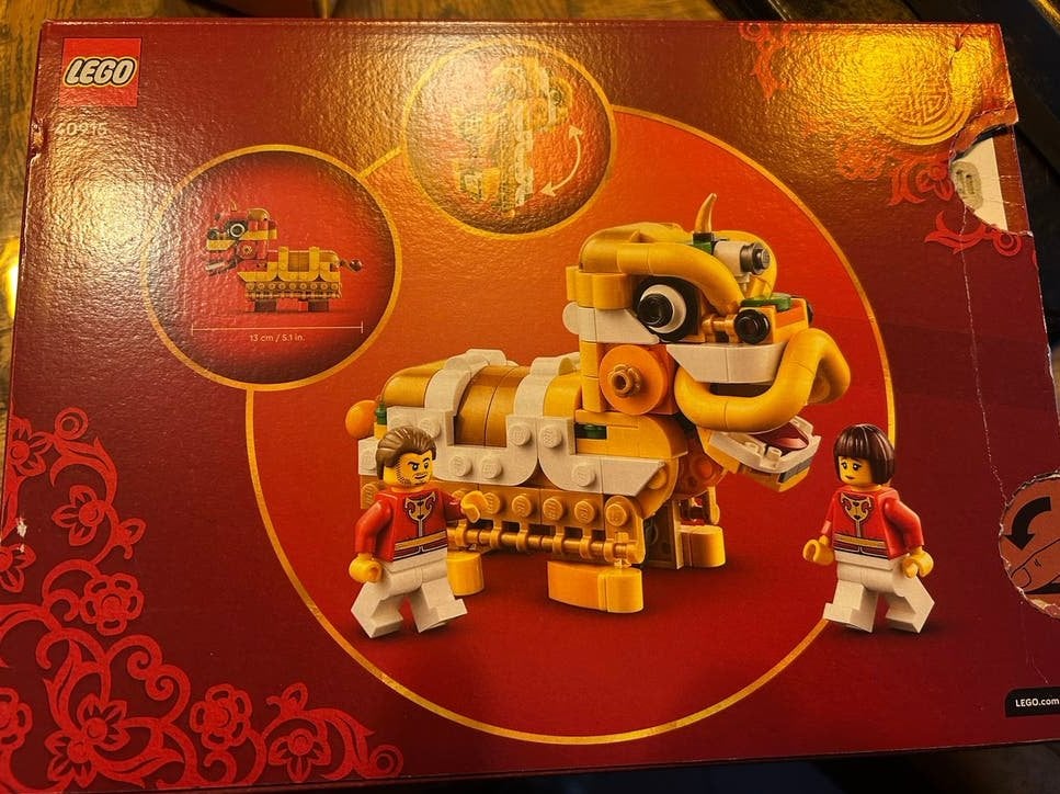 Chinees nieuwjaar, Ophalen, Zo goed als nieuw
