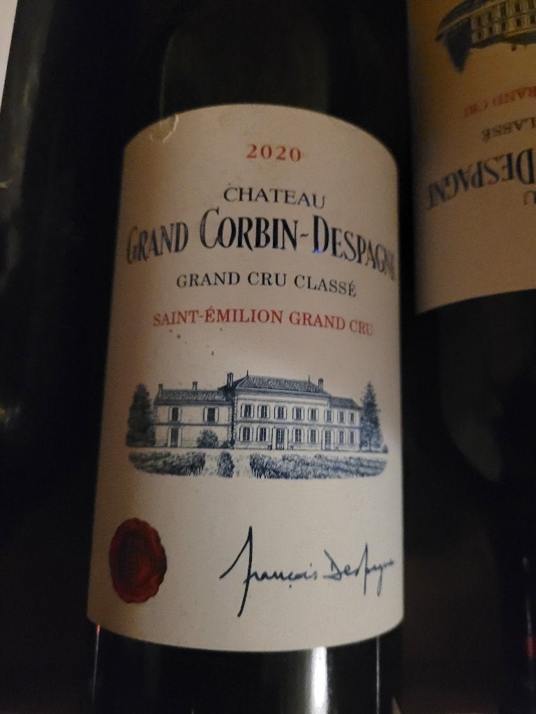 Vin : Real Mazeyres, Grand Corbin d'Espagne, Neuf, Pleine, Enlèvement, Vin rouge