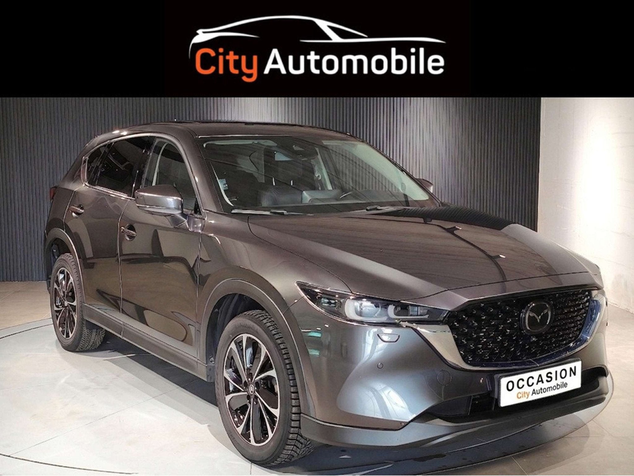 Mazda CX-5 2.5 SKYACTIV-G AUTO CAMERA 360 CUIR TOIT OUVRANT, Auto's, Automaat, 4 cilinders, Leder, 5 zetels