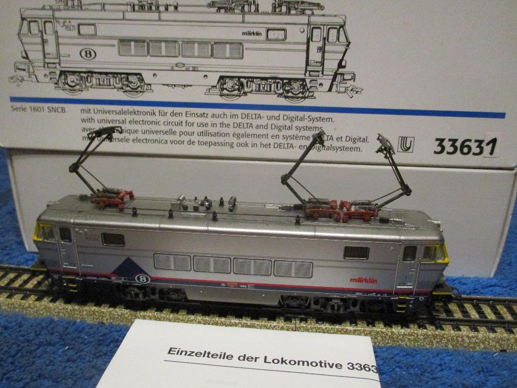 Marklin SNCB 33631 Memling, Enlèvement ou Envoi, Utilisé, Locomotive, Märklin