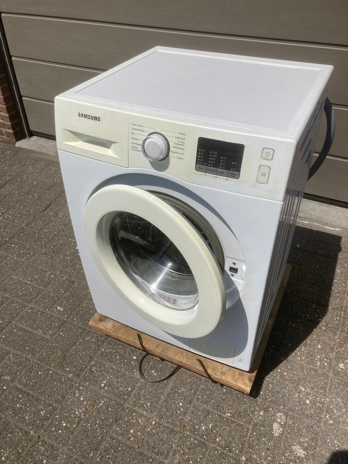 Wasmachine samsung 1400tr. wasinhoud 7kg, Electroménager, Lave-linge, 1200 à 1600 tours, 6 à 8 kg, Programme lavage à la main