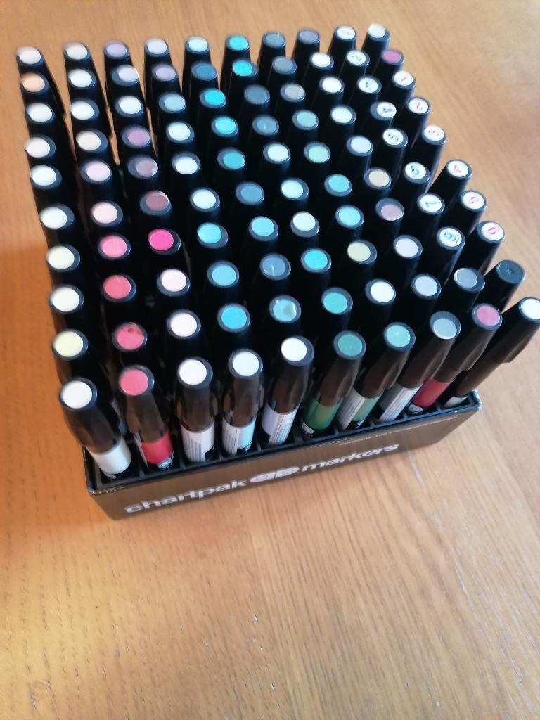 100 AD markers de Chartpak (ancien modèle), Enlèvement, Comme neuf, Autres types