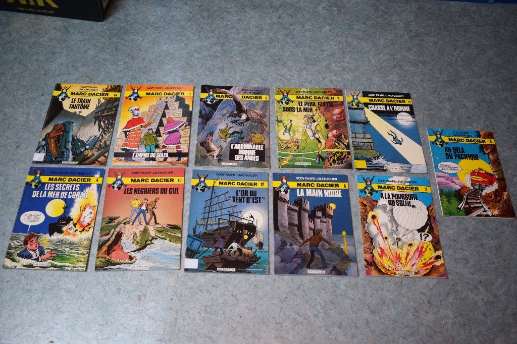 collection 11 BD marc d'acier bande dessinées, Livres, BD, Enlèvement ou Envoi, Comme neuf