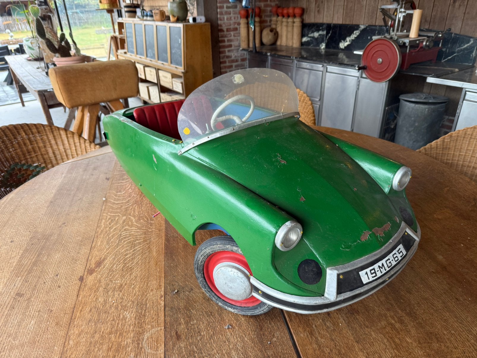 DS morellet citroen 1965, Ophalen
