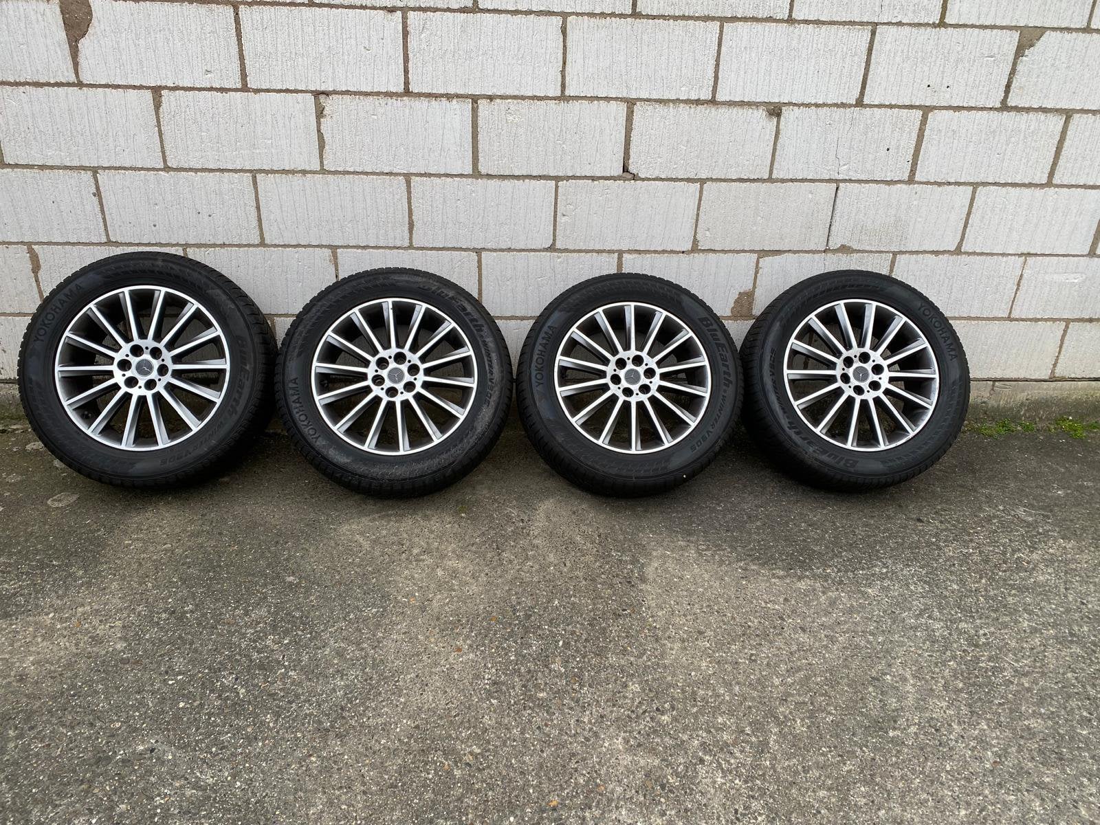 originele Mercedes-Benz 19 inch winterset, Gebruikt, 255 mm, Winterbanden, Band(en)