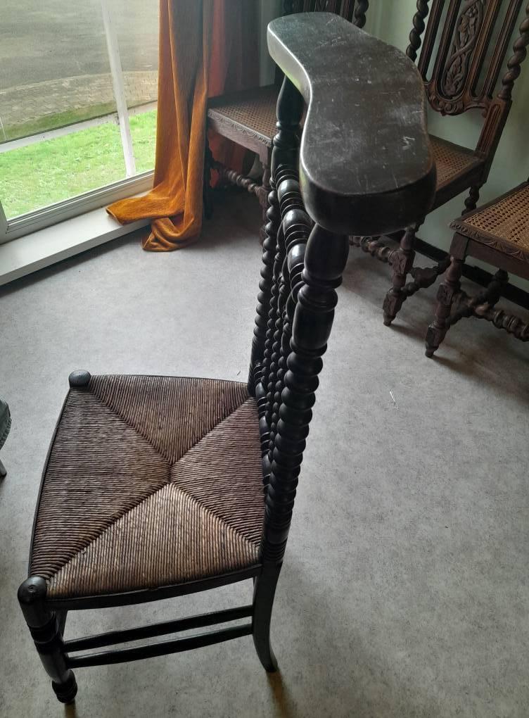 te  koop  antieke  kerkstoel  19e, Antiek en Kunst, Ophalen