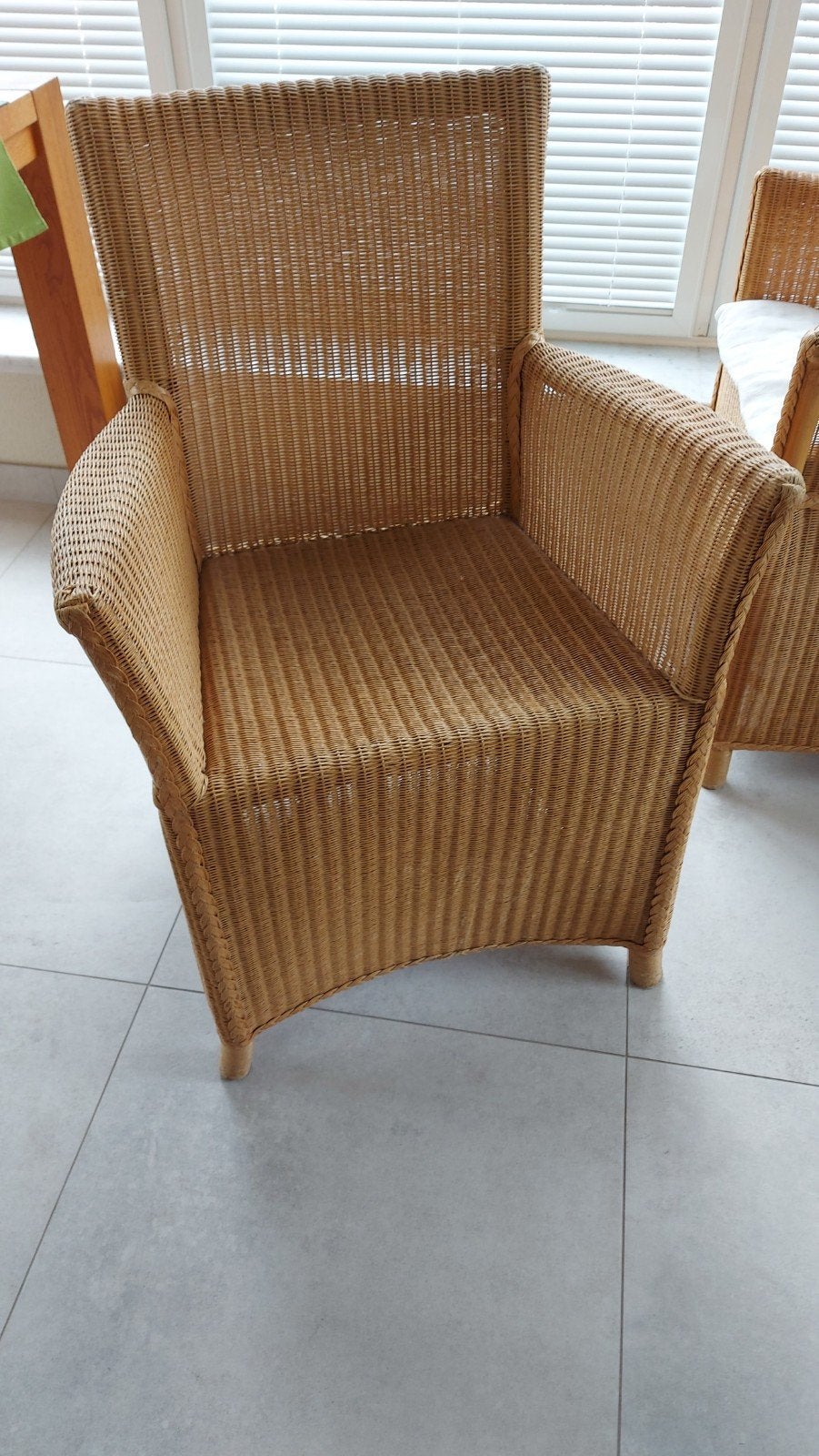 rotanzetel, Huis en Inrichting, Ophalen, Gebruikt, Riet of Rotan, Twee