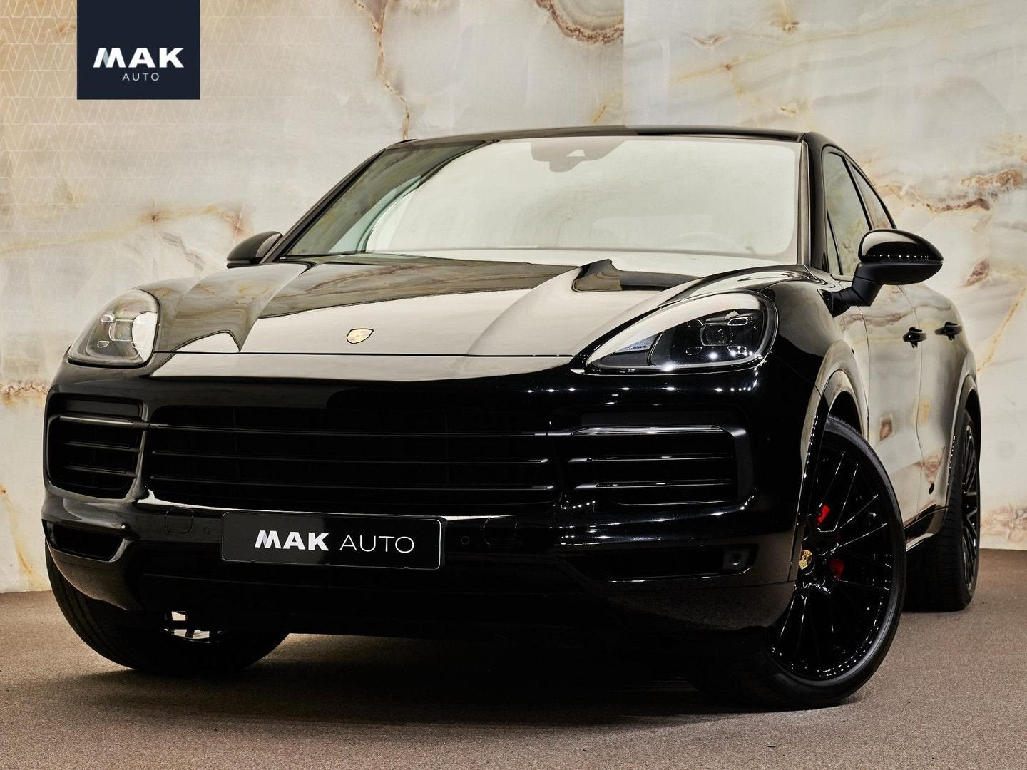 Porsche Cayenne Coupé 3.0 , pano, luchtv., 22", sp.uitlaat,, Automaat, Cayenne, Zwart, Startonderbreker