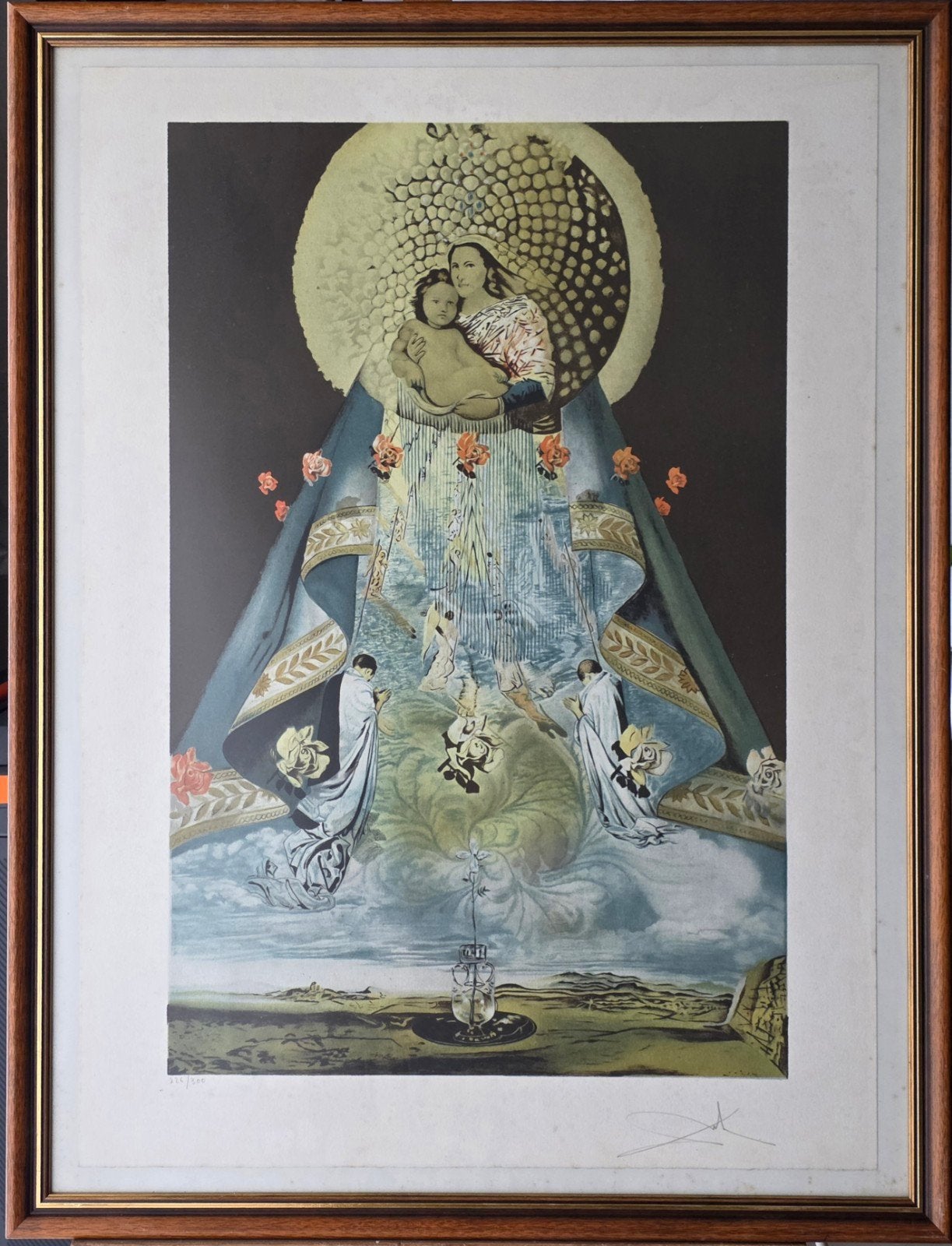 Salvador dali, Genummerd, Ophalen of Verzenden, Portret en Figuren, Lithografie
