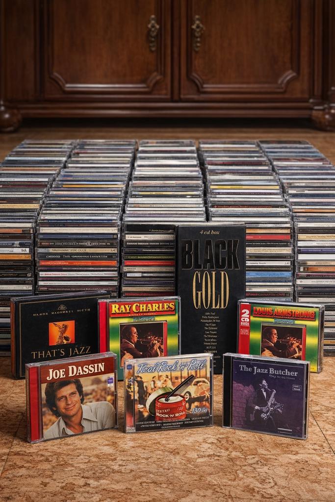 LOT 190 CD - Joe Dassin, Elvis, Ray Charles, Brassens €, Ophalen